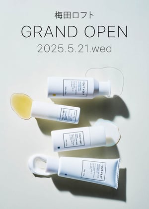 I-neグループのトゥヴェールブランド初の店舗販売　梅田ロフトで全10商品を展開