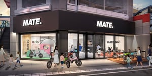 メイトバイクが自由が丘に新店舗をオープン、チャイルドシート搭載可能モデルなどを発売