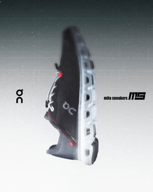 ミタスニーカーズ × オン、スピードシューレースシステム搭載の新作は「移動」がテーマ