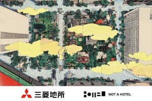 三菱地所と「NOT A HOTEL」が協業、有楽町エリアに日本文化の発信拠点を開設