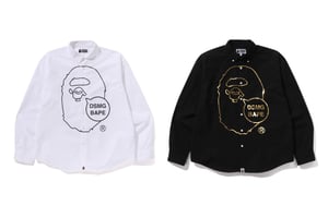ベイプがドーバー銀座限定アイテムを発売　「BAPE DSMG」の文字を吹き出しの中にデザイン