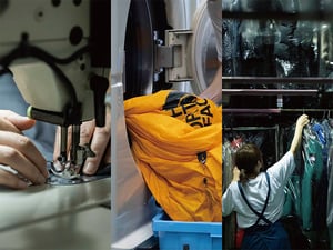 ゴールドウインが自社製品のクリーニングや保管する新サービスを開始　衣類に加えてテントなどのギアも対象