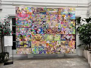ユニクロがパリで「ピース・フォー・オール」展を開催　平和を願う参加型アート