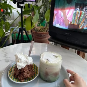 自分だけのメニュー表がもらえる、大阪の韓国風カフェ「i’m Cafe」