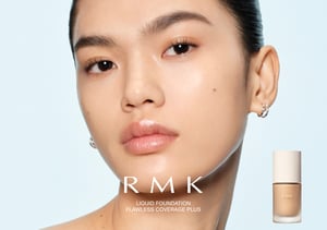 RMKが新作ファンデを発売　光と影を味方につけ立体的なツヤ肌を演出