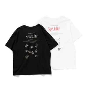 シップスが「サダハル・アオキ・パリ」とのコラボTシャツ発売　ボンボン ショコラを背面にプリント