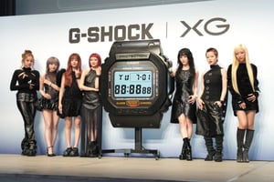 GショックのグローバルアンバサダーにXGが就任