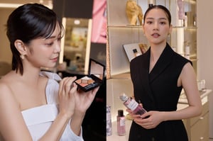 西武池袋の新「ディオール ビューティー」に倉科カナとのんが来場　華やかさと洗練が融合するショップを体験