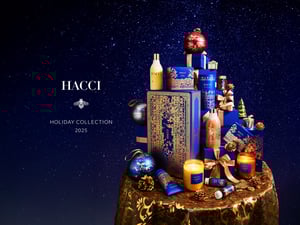 【2025年クリスマスコフレ】ハッチ：ロイヤルブルーのパッケージをまとったコフレや限定セットなど