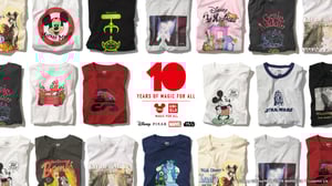 ユニクロとディズニーのコラボTシャツ復刻、ミッキーなど人気キャラクターをデザイン
