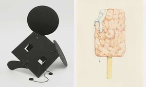 アーティスト Claes Oldenburgの展覧会「いろいろ」が開催