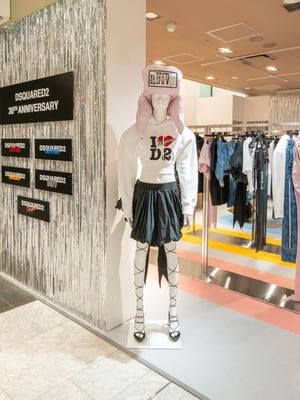 ディースクエアードが30周年を記念したコラボプロジェクト始動　伊勢丹新宿店など3店舗でポップアップ開催