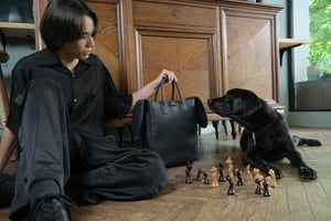 ビエダから新作バッグ「INU」が発売　犬の垂れた耳を表現したトートバッグ