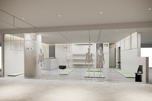 アクアガールの世界観を再解釈、ワールド手掛ける「CODE A」が初の実店舗を出店