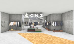 CONZが渋谷パルコにオープン　メンズとウィメンズを揃える国内初の複合型店舗