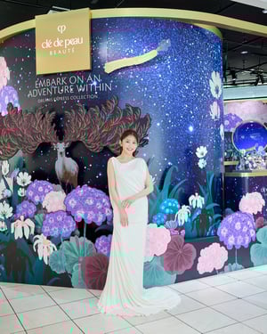 久間田琳加が“秘めた力”と出合う　「クレ・ド・ポー ボーテ」のホリデーイベントを体験