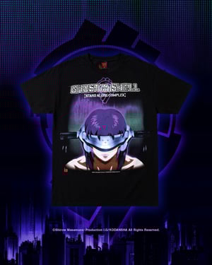 ギークス ルールが「攻殻機動隊 STAND ALONE COMPLEX」とコラボ、海外版Tシャツをオマージュ