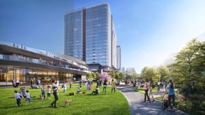JR大井町駅に複合施設「大井町トラックス」が来年3月に開業　TOHOシネマズやスタバが出店