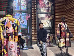 TADANORI YOKOO ISSEY MIYAKEǰȤʤδ_Ʒ¶ե ƥ `2025_