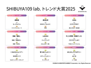 SHIBUYA109lab.ȥɴp2025kߤΡ̤UYʤ8