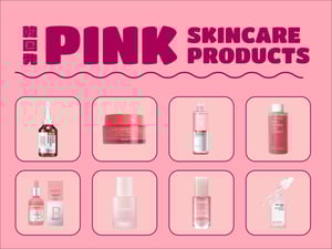 可愛いだけじゃない？　トレンドを牽引するピンクカラーの韓国スキンケアアイテム