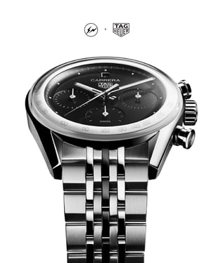 タグ・ホイヤー × フラグメント、シリアルナンバー入りの時計を500本限定で発売