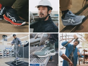 アシックスがワーキングシューズのスペシャルコンテンツを公開　滝藤賢一がDIYに挑戦