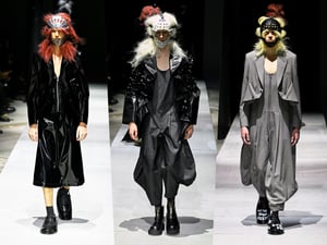 閉塞した世界における川久保玲の思考、「コム デ ギャルソン オム プリュス」が表現する闇からの脱出と再生