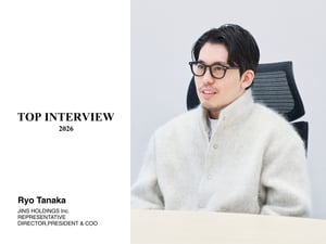 【トップに聞く 2026】ジンズHD田中亮社長　「グローバル定番商品」がヒット、国内で“圧倒的”な存在へ