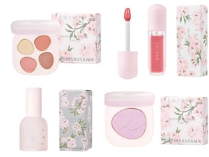 トーンがケイタマルヤマとコラボ　夜桜モチーフの限定コレクション