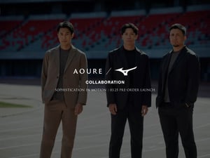 マッシュスタイルラボ「アウール」がミズノと初コラボ　独自のウェア設計を採用した全4型を発売