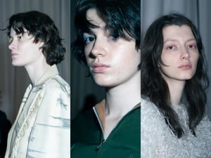 【バックステージ】「YOHEI OHNO」26AWコレクションのヘアメイクをレポート