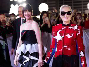 アン・ハサウェイ＆メリル・ストリープが登壇　映画「プラダを着た悪魔２」ジャパンプレミアが六本木で開催