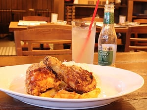 【表参道ランチ】背徳フライドチキン&ワッフル の「バターミルクチャネル 原宿」