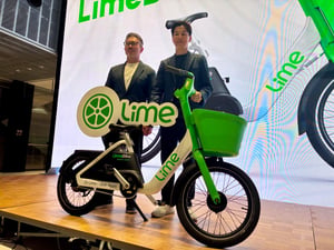 電動キックボード大手ライムの電動自転車が日本上陸、アジア初