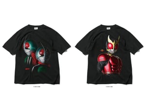 仮面ライダーシリーズ55周年を記念、歴代ヒーローをあしらったTシャツコレクション発売