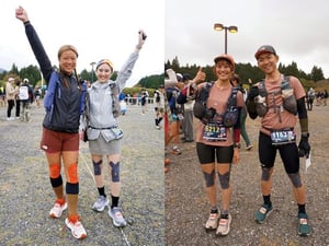 トレラン大会「マウントフジ」でスナップ　ボトムはタイツ1枚が主流