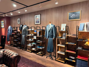 はるやま初のオーダースーツ専門店が銀座に　英国発「ストーベルアンドメイソン」の伝統を継承
