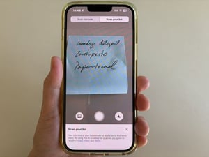 手書きのメモを撮るだけで注文できる「入力が面倒」を消すAI　日本のスーパーはどこまで来た？