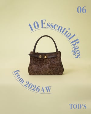 10ブランドから選ぶ10のバッグ　＜TOD'S＞