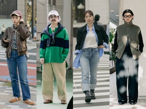 「アンスクリア」26AWのアイテムを主役に、スナップで見つける旬な秋冬の着こなし