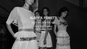 【生中継】アルベルタ フェレッティ2014-15年秋冬コレクションをミラノから配信
