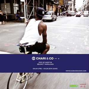 バイクブティック「CHARI & CO NYC」初のポップアップショップが原宿に