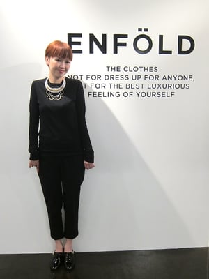 植田みずきが新ブランド、「ENFÖLD」2012年春夏デビュー