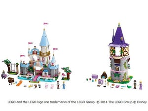 「ディズニー・プリンセス」がレゴブロックに 全6商品を発売