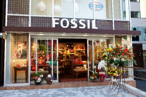 FOSSIL 世界初ウィメンズオンリーショップが東京に