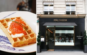 【パリの寄り道】塩味ゴーフルは夏の味 マドレーヌ広場のカフェへ