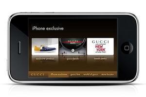GUCCI（グッチ）初のiPhone／iPod Touch専用アプリ公開