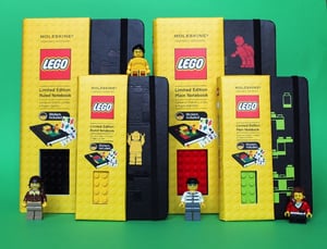 モレスキン LEGO®ブロック埋め込んだ限定ノート