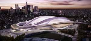 新国立競技場が女性建築家ザハ・ハディドのデザインに